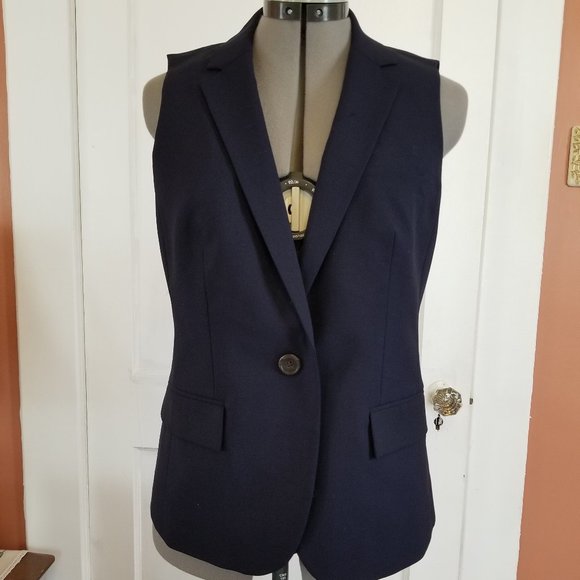 J. Crew Jackets & Blazers - JCrew Italian Wool Lightweight Vest